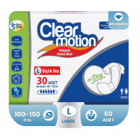 Clear Motion Belbantlı Hasta Bezi L-Large Beden 60 Adet