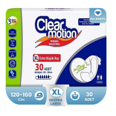 Clear Motion Belbantlı Hasta Bezi XL- Extra Large Beden 30 Adet