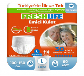 Freshlife Emici Külot L-Large Beden 60 Adet
