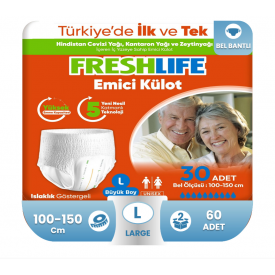 Freshlife Emici Külot L-Large Beden 60 Adet