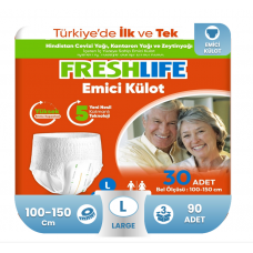 Freshlife Emici Külot L-Large Beden 90 Adet