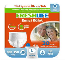 Freshlife Emici Külot L-Large Beden 90 Adet