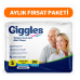 Giggles Yetişkin Bel Bağlamalı Hasta Bezi Small 30'lu 3 Paket 90 Adet