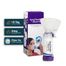AeroChamber Plus Flow-Vu Mor 5 – 15 Yaş