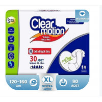 Clear Motion Belbantlı Hasta Bezi XL- Extra Large Beden 90 Adet