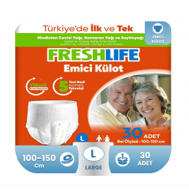Freshlife Emici Külot L-Large Beden 30 Adet