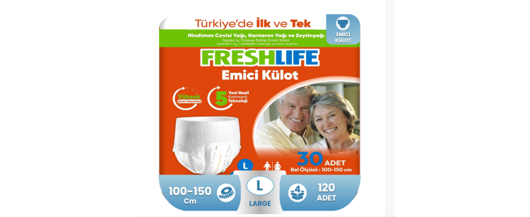 Freshlife Emici Külot L-Large Beden 120 Adet